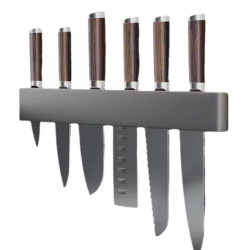 Wall Mounted Knife Holder – Kitchen Shelf & Utensil Organizer