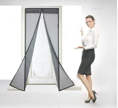 Magnetic curtains for home