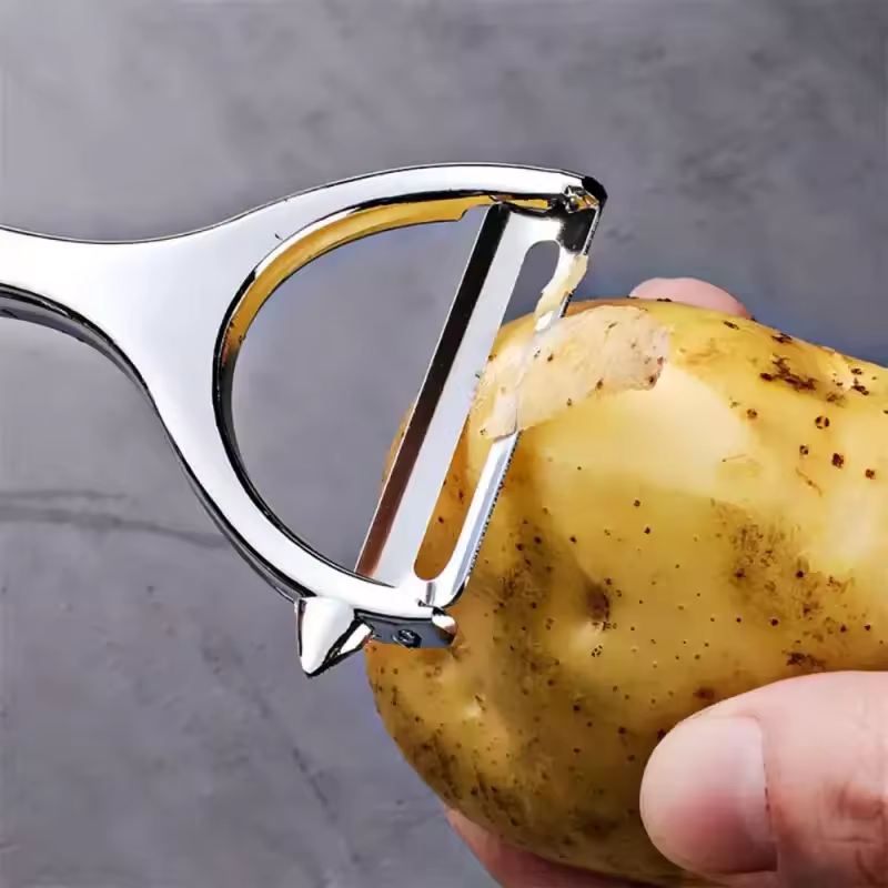 Stainless Steel Vegetable & Fruit Peeler – Multi-Functional Kitchen Tool
