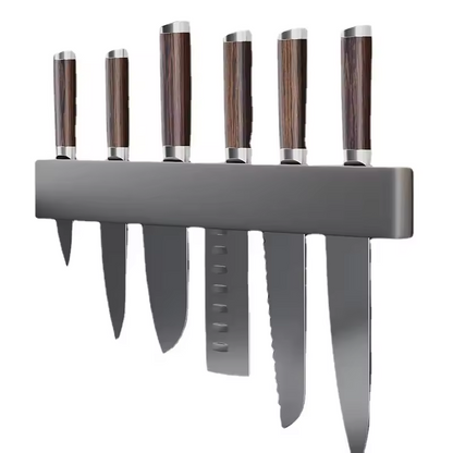Wall Mounted Knife Holder – Kitchen Shelf & Utensil Organizer